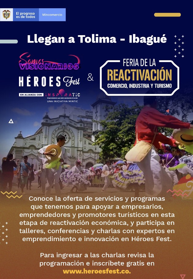 Ibagué brilló en Héroes Fest y la Feria de Reactivación