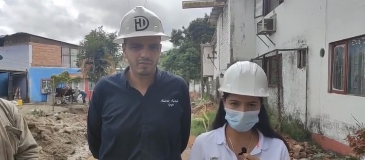 Obras en la calle 103-VIDEO