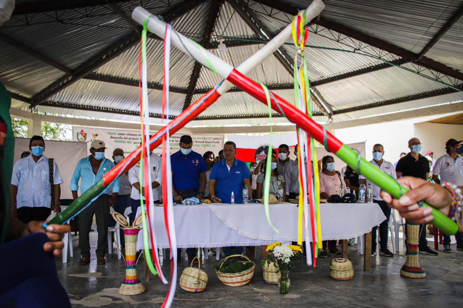 Gas domiciliario para zona indígena del Tolima