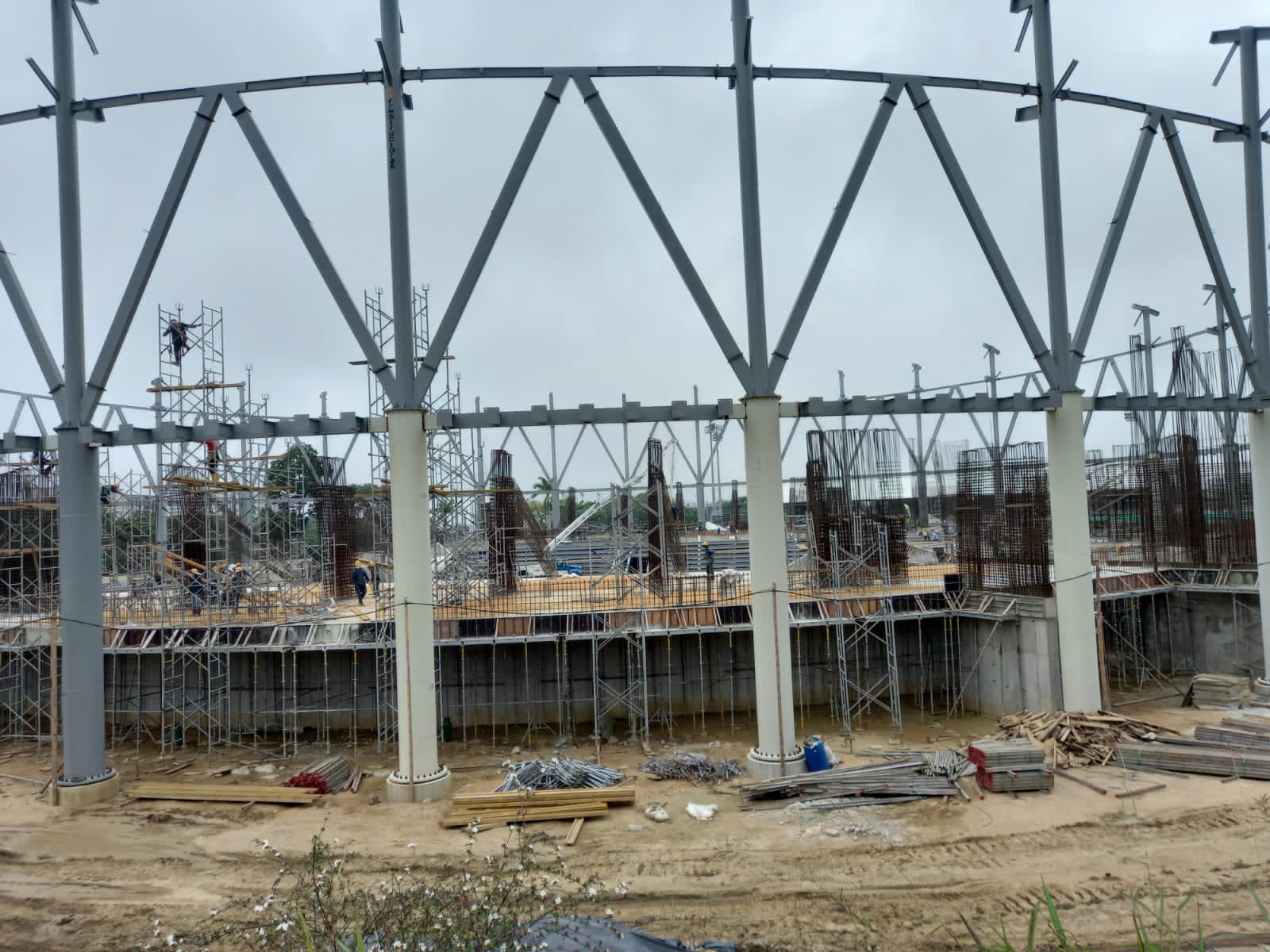 Así avanzan las obras deportivas de Ibagué