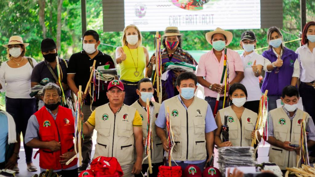 Cortolima fortalece ambientalmente a 3 asociaciones indígenas