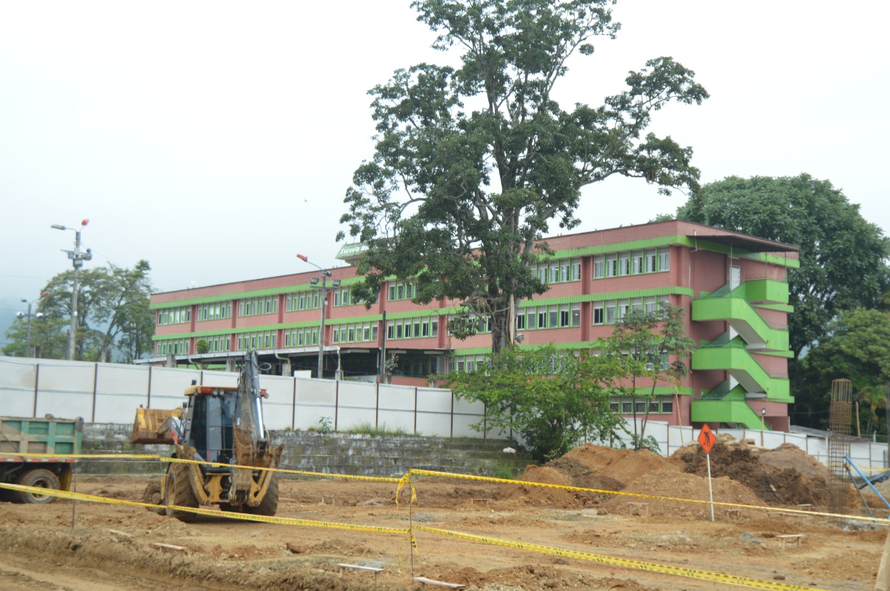 Así avanzan las obras de la Escuela Normal Superior de Ibagué