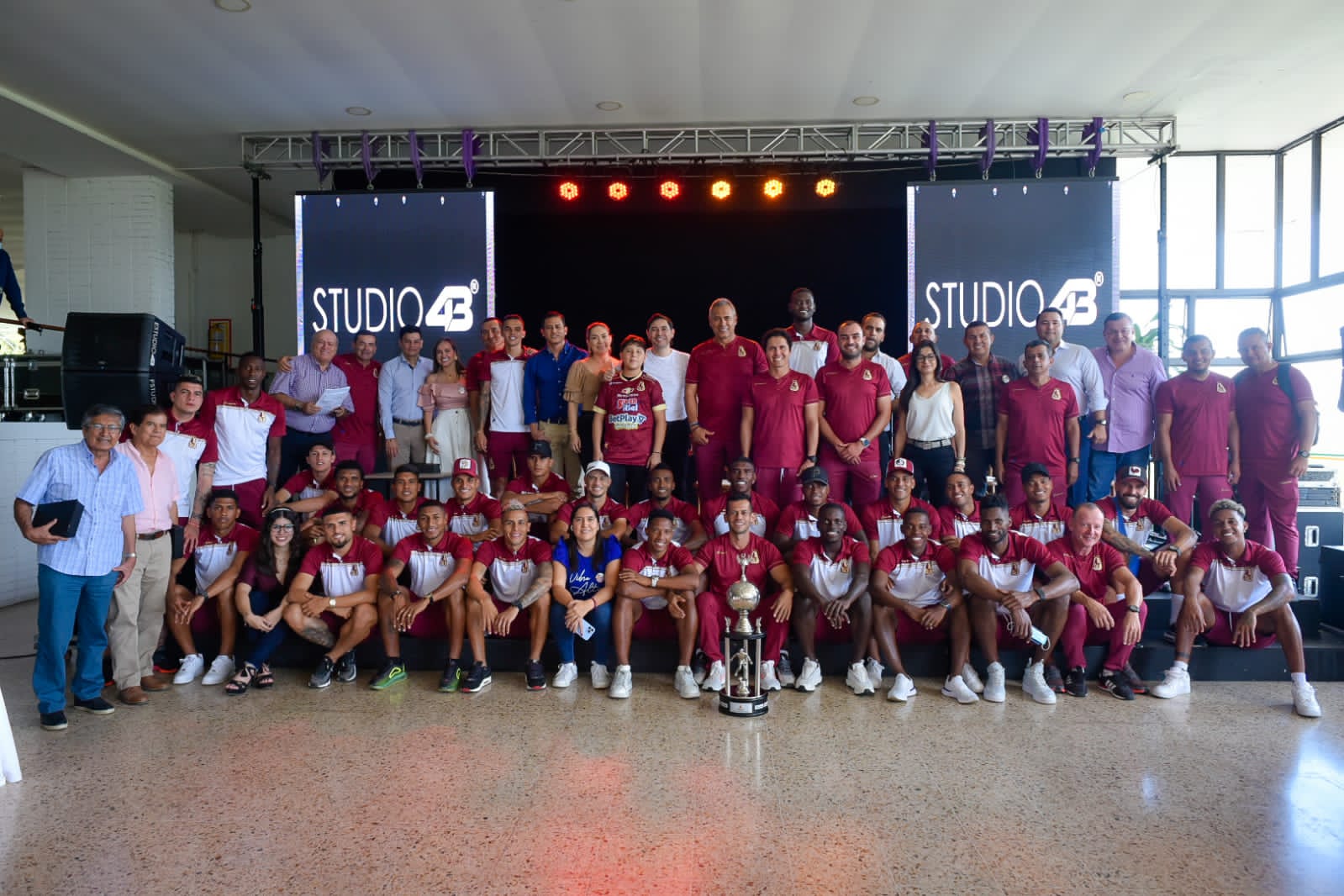 Alcaldía de Ibagué condecoró al Deportes Tolima por su reciente título