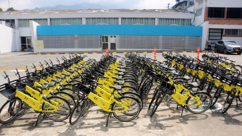 Ibagué implementa el sistema público de bicicletas de uso compartido