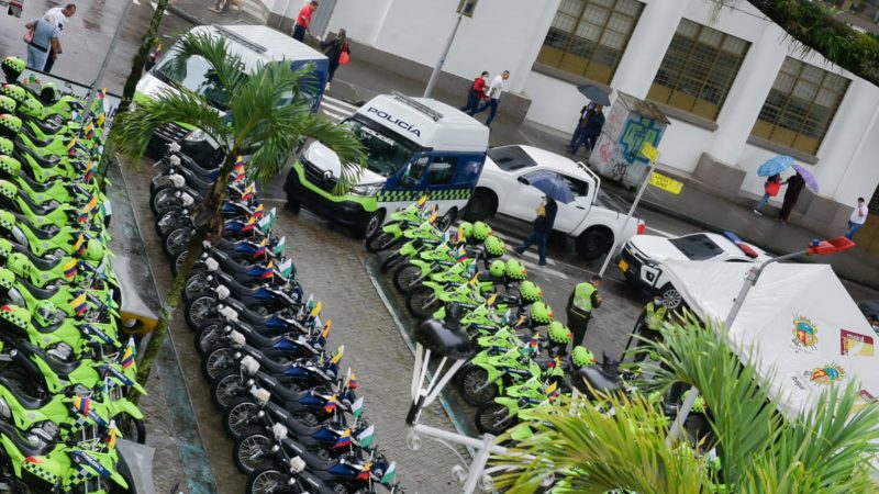 Drones, motos y CAI móviles contra la delincuencia en Ibagué