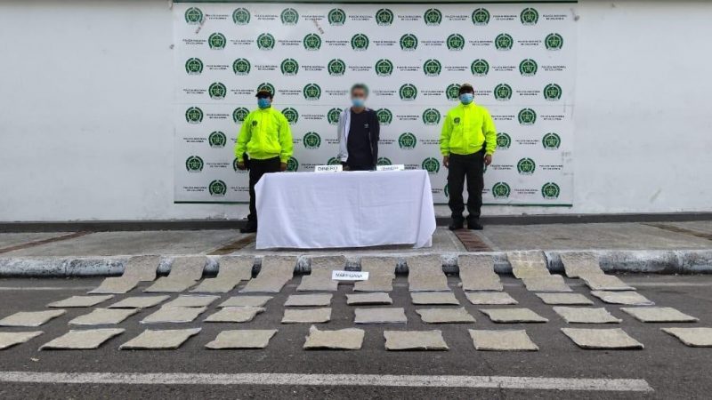 Incautaron más de 20.000 dosis de estupefacientes en Ibagué