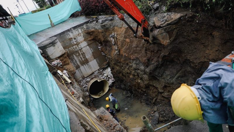 La inversión llega a los barrios y veredas de Ibagué.Así avanzan las obras del colector  el ‘Sillón’.