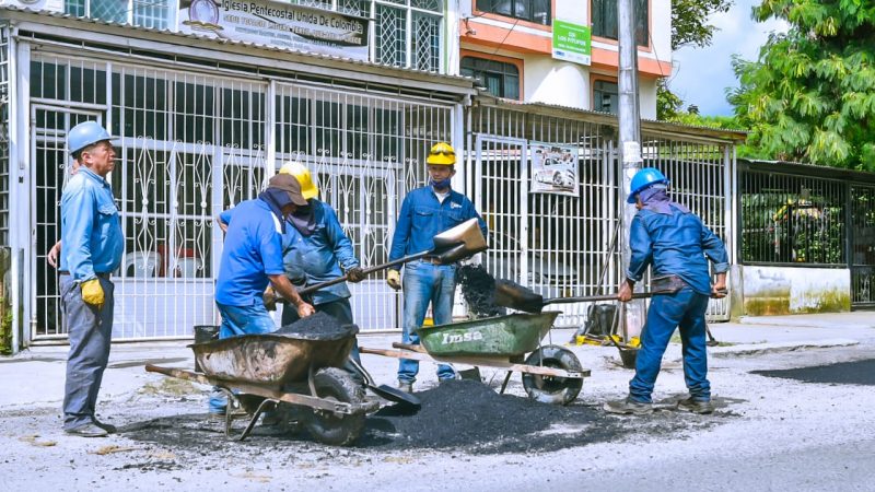 Jornada maratónica para tapar huecos en Ibagué