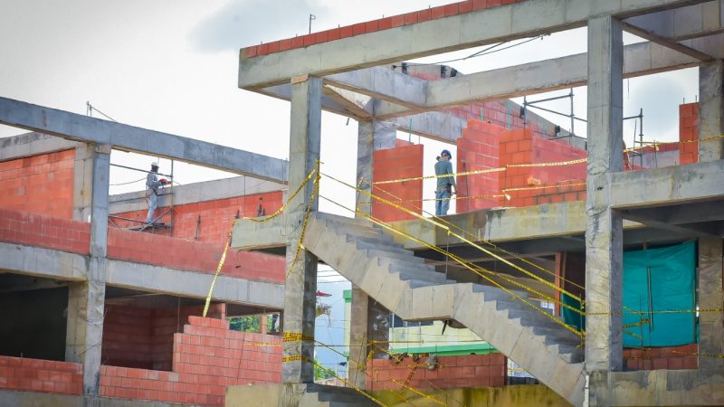 A buen ritmo avanzan obras del colegio San José de Ibagué