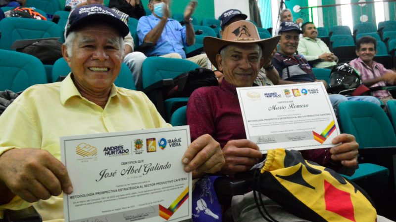 bagué cuenta con primera hoja de ruta de producción del café