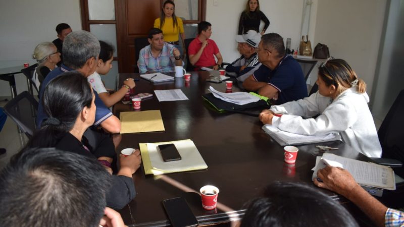 Líderes comunales trabajan de la mano con la Alcaldía