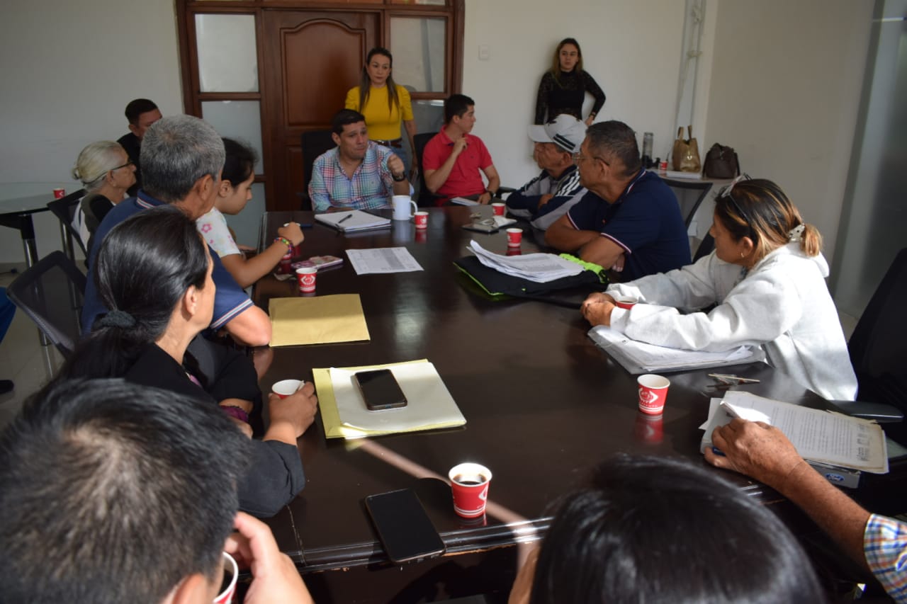 Líderes comunales trabajan de la mano con la Alcaldía