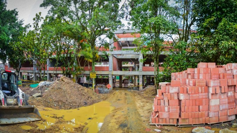 Avanzan las obras del megacolegio Sagrada Familia en Ibagué