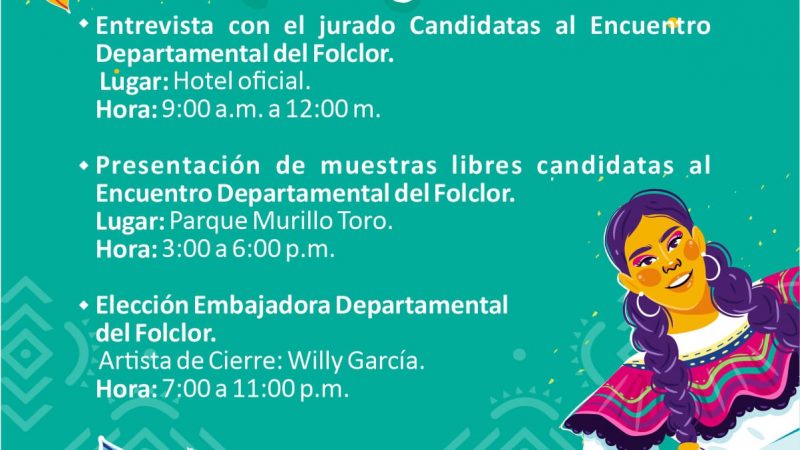 Prográmate para hoy y vive el 49° Festival Folclórico Colombiano, porque #MiCasaEstaDeFiesta