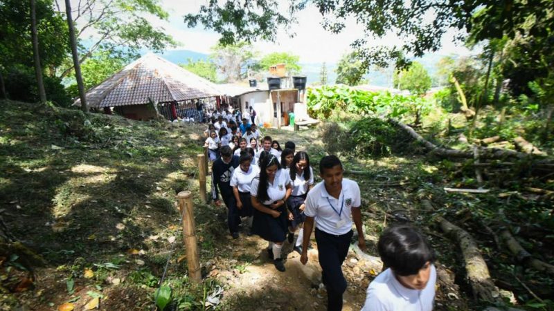 Cortolima entregó sendero ecológico en Villarrica