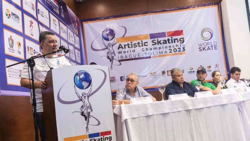 En el ‘Tolima Destino Deporte’ estamos en modo Mundial de Patinaje Artístico