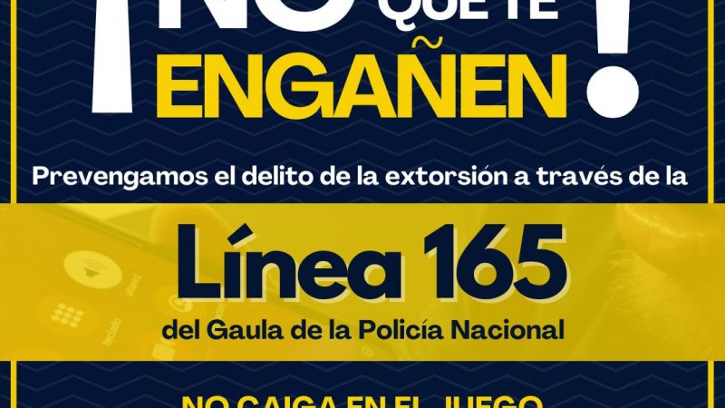 No se deje extorsionar: recomendaciones para no caer en manos de delincuentes