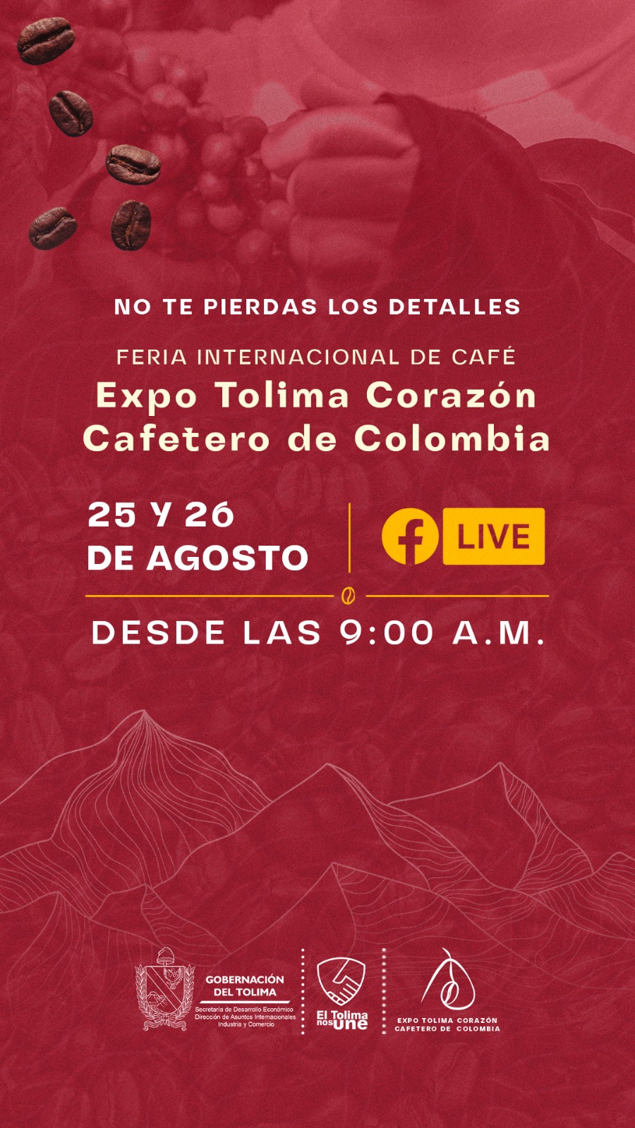 Feria Expo Tolima Corazón Cafetero de Colombia: El sabor y aroma que usted no se puede perder