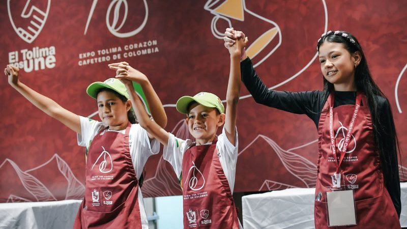 Niños y jóvenes del sur: Las nacientes estrellas de la Catación de Café