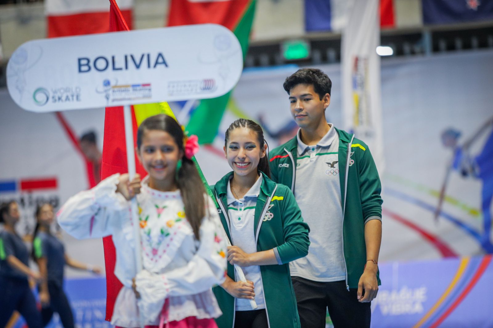 Pese a no tener pista en su ciudad, bolivianos hacen historia en el Mundial de Patinaje de Ibagué