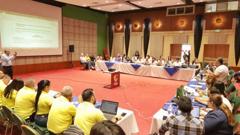 Agenda de gobierno departamental y delegados de sindicatos, en la recta final