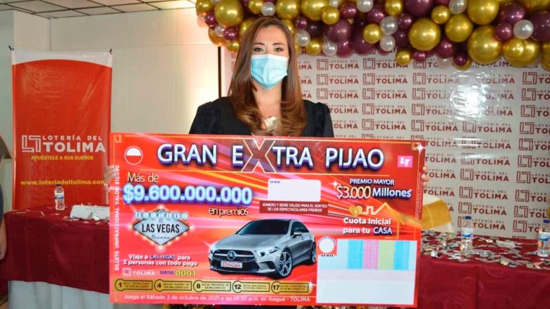 Lotería del Tolima logró aprobación del sorteo extraordinario más grande de su historia