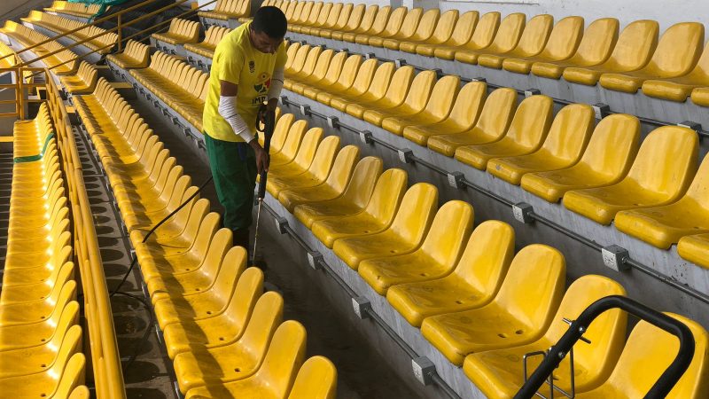Alcaldía adelanta mantenimiento y adecuación del estadio Murillo Toro