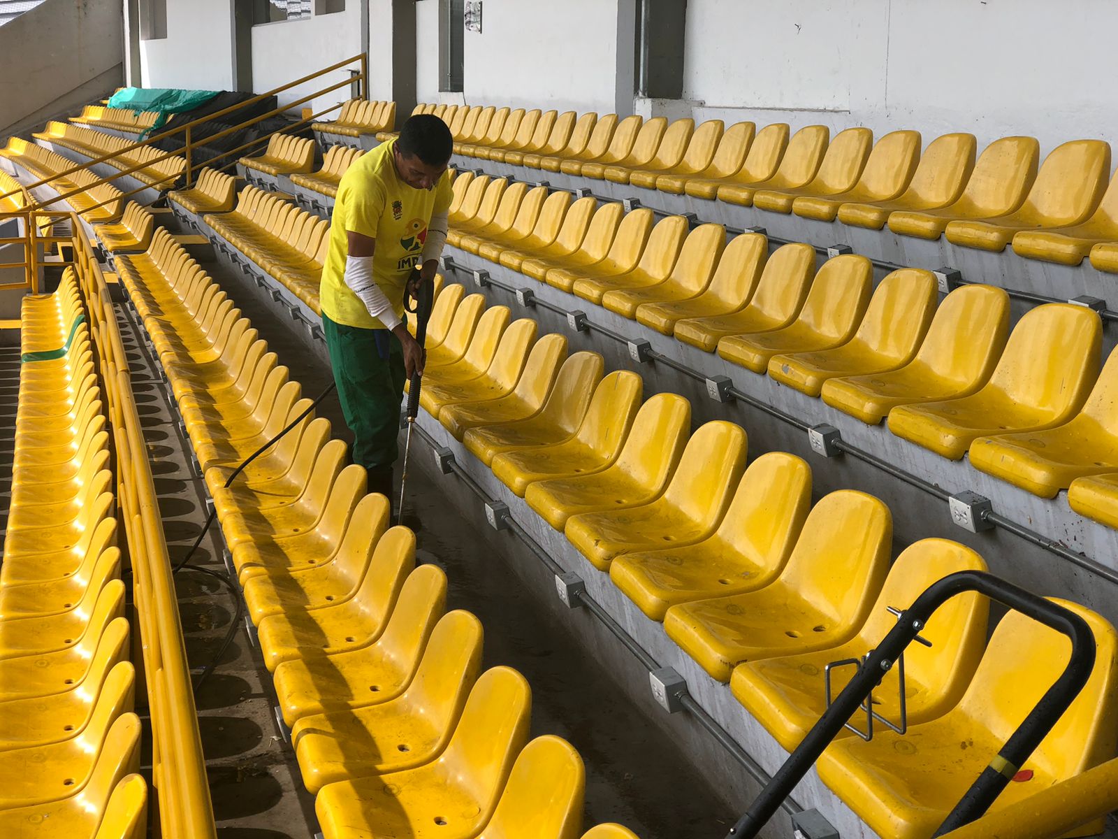Alcaldía adelanta mantenimiento y adecuación del estadio Murillo Toro