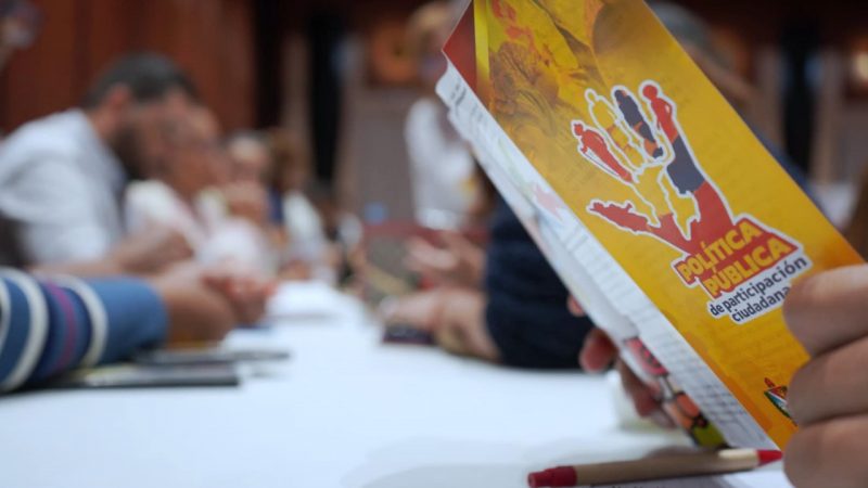 Aprobado el plan de acción para la Política Pública de Participación Ciudadana