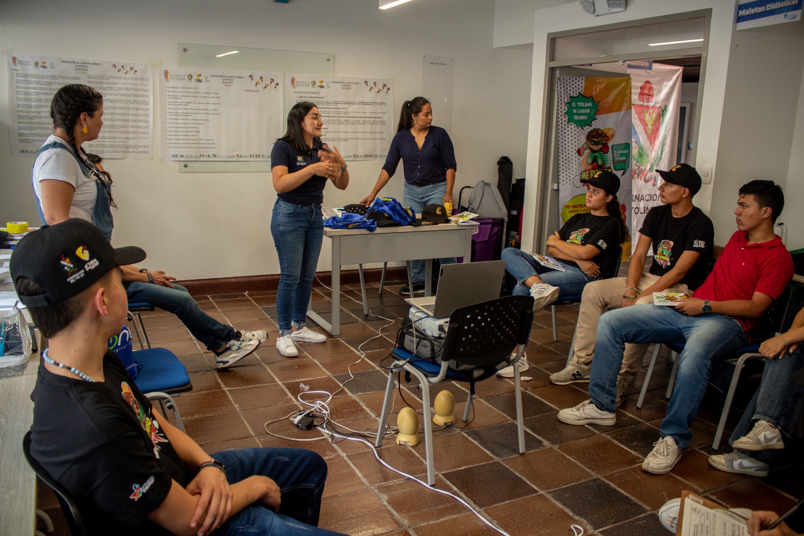 Gobernación lideró mesa de participación de niños, niñas y adolescentes