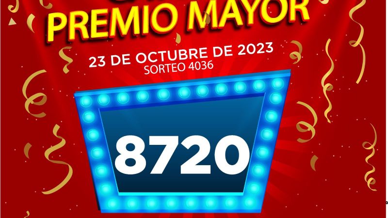 Cayó otra vez el premio mayor de la Lotería del Tolima