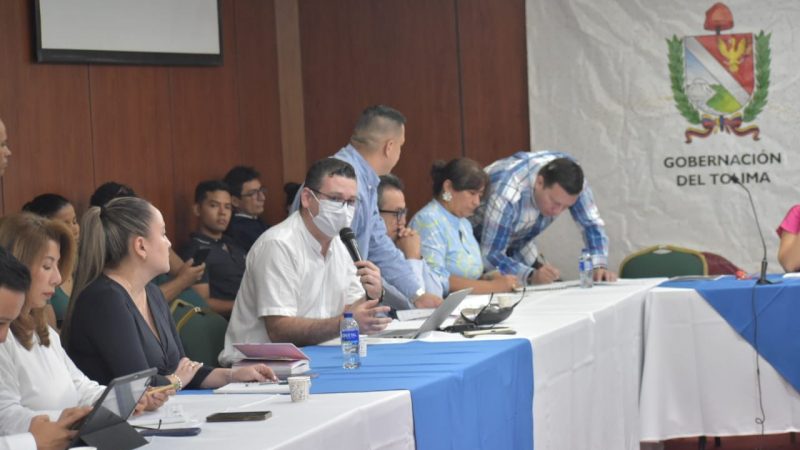 Gobierno ‘El Tolima Nos Une’ instaló tercer Consejo Departamental de Política Social