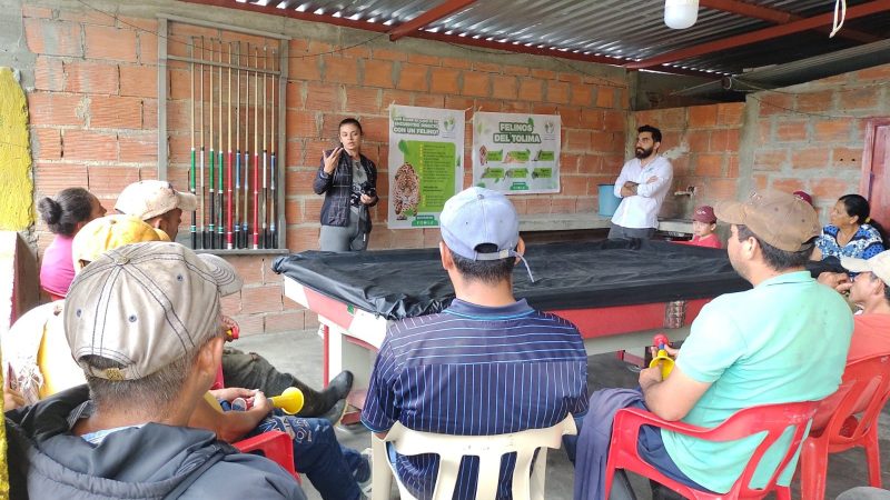 Cortolima capacita a comunidad en Dolores sobre métodos de prevención en caso de avistamiento de felinos
