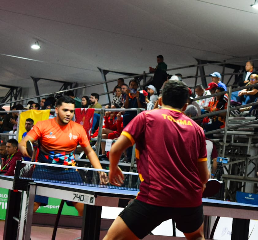 Tolima inició Tenis de Mesa y Gimnasia en Juegos Deportivos Nacionales