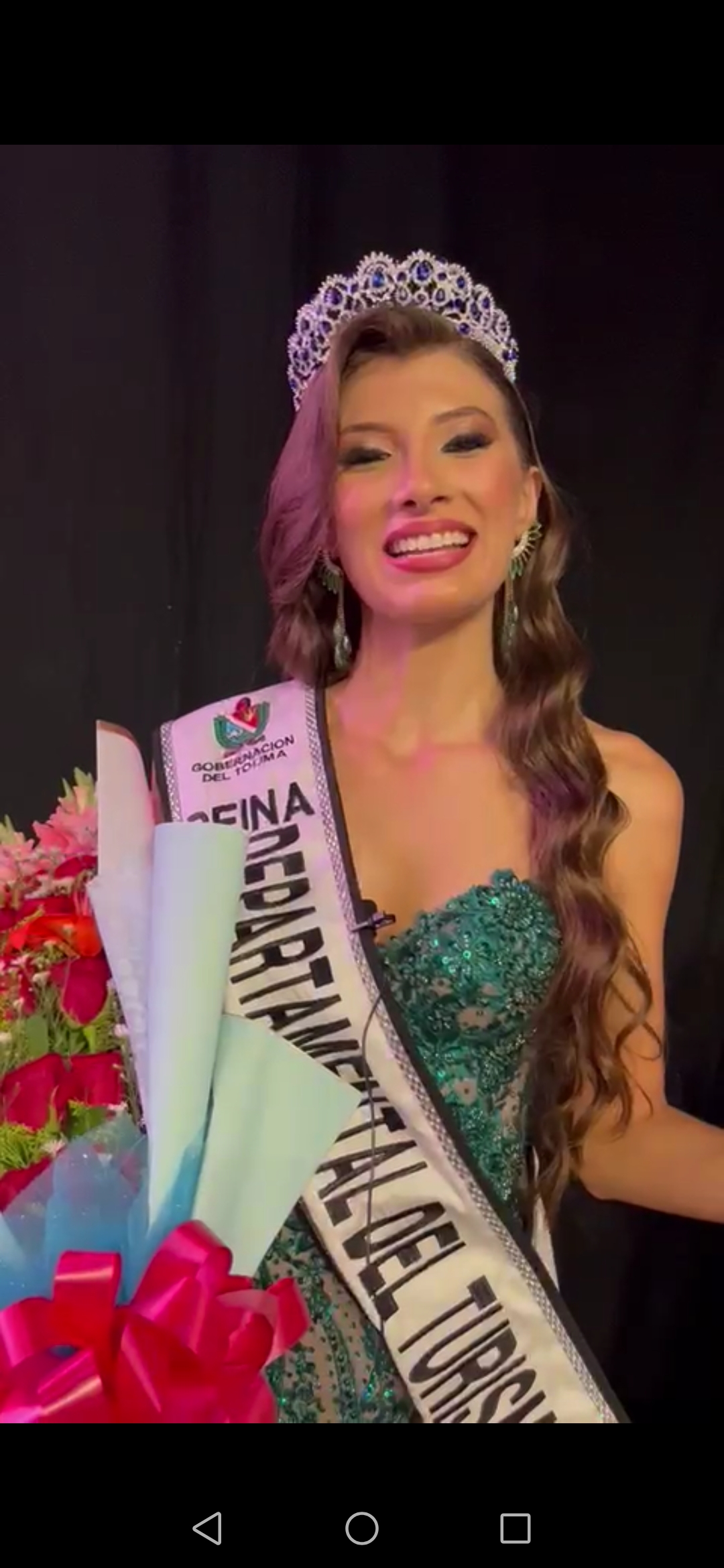 Señorita Líbano fue elegida como Reina Departamental del Turismo 2023