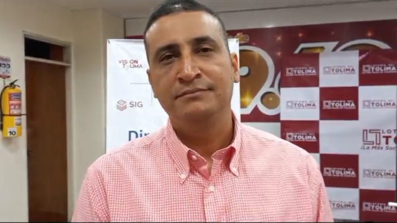 .Entrevista con Juan Pablo García, secretario de Planeacion del Tolima. Habla de la Vision Tolima 2050