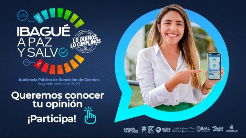 Conozca y califique la gestión de la Alcaldía de Ibagué este semestre