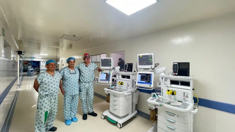 Hospital Universitario de Neiva puso en servicio 2 estaciones de anestesiología
