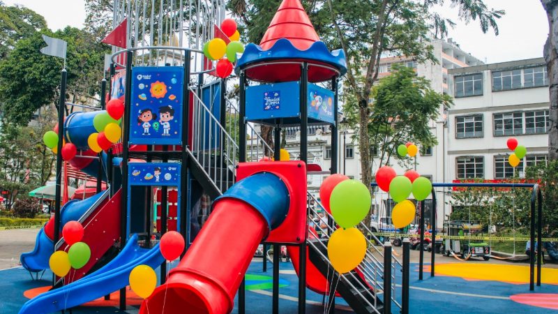 Conozca el nuevo parque infantil de la Plaza de Bolívar