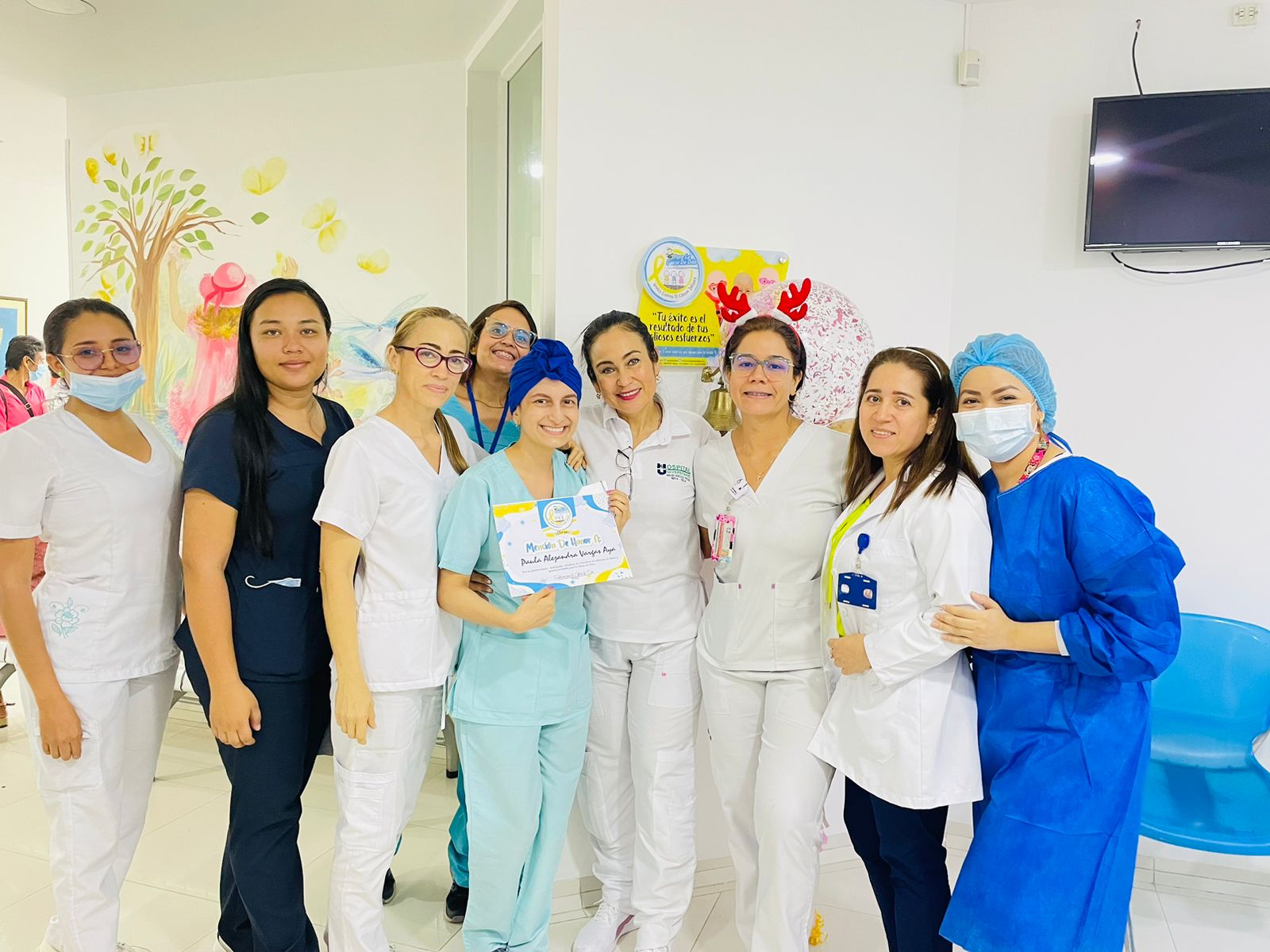 Joven de 23 años le ganó la batalla al cáncer en el Hospital de Neiva