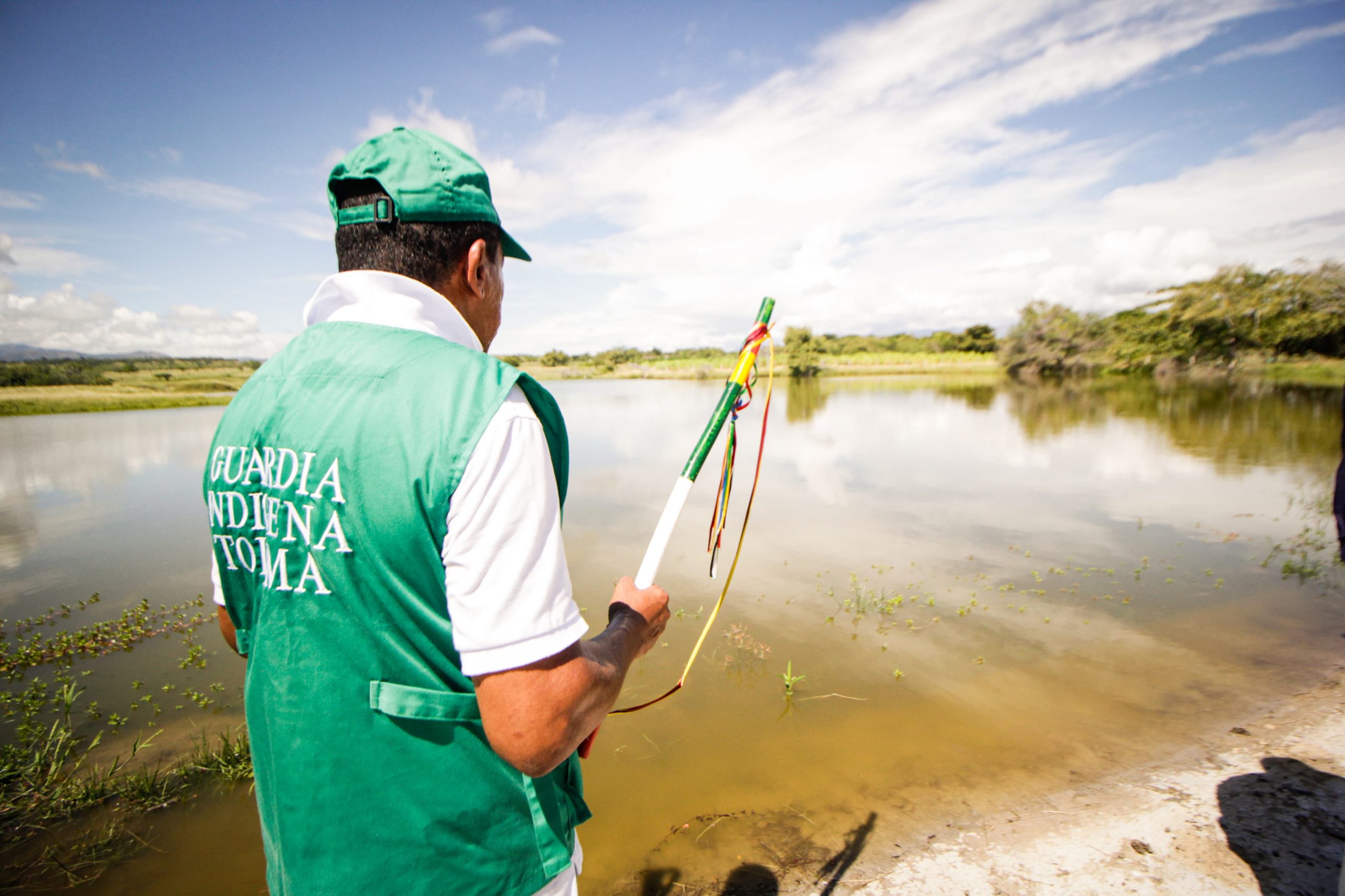 Cortolima entregó obras de mantenimiento de reservorio a resguardo indígena en Natagaima