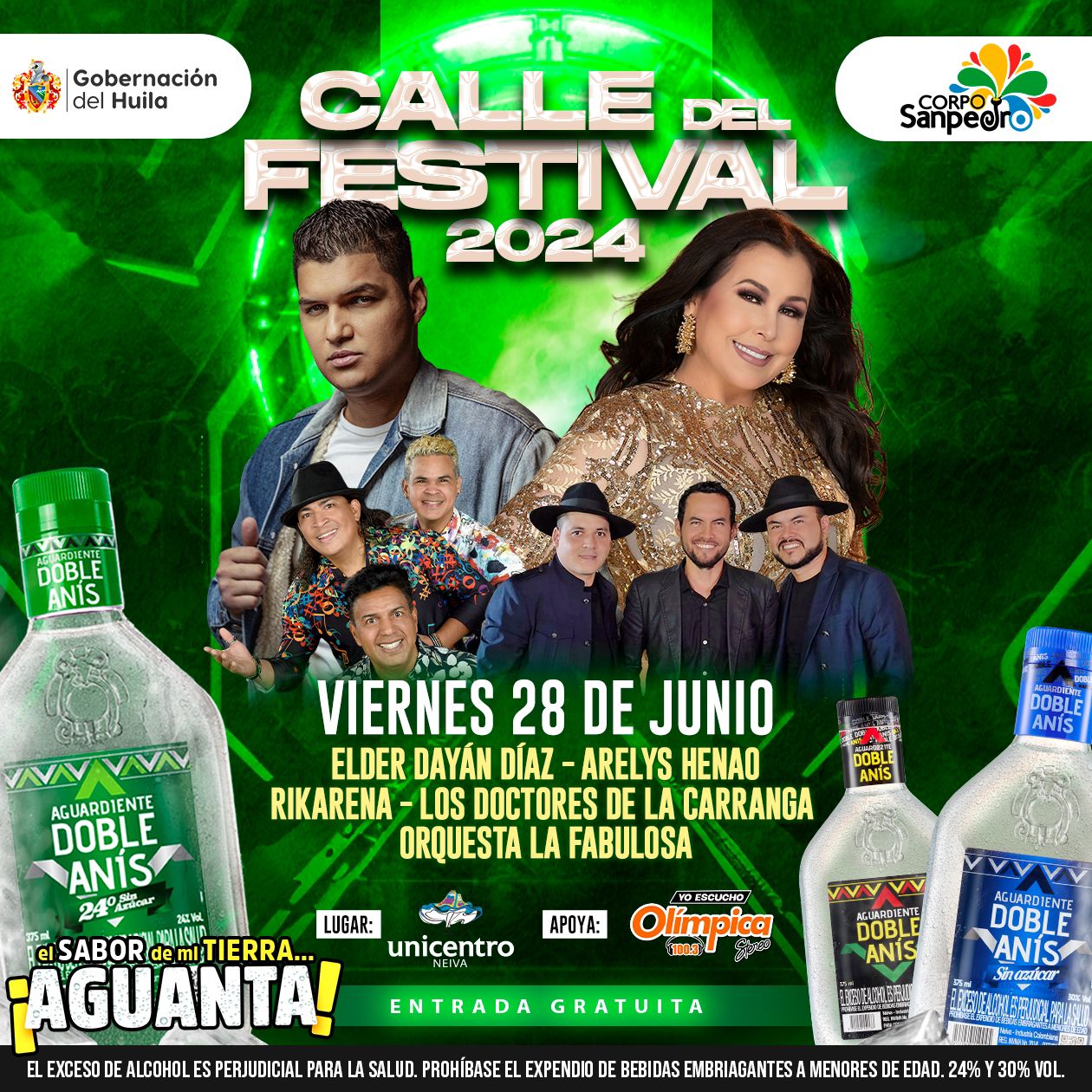 Conozca los artistas que prenden las fiestas de Neiva en la Calle del Festival