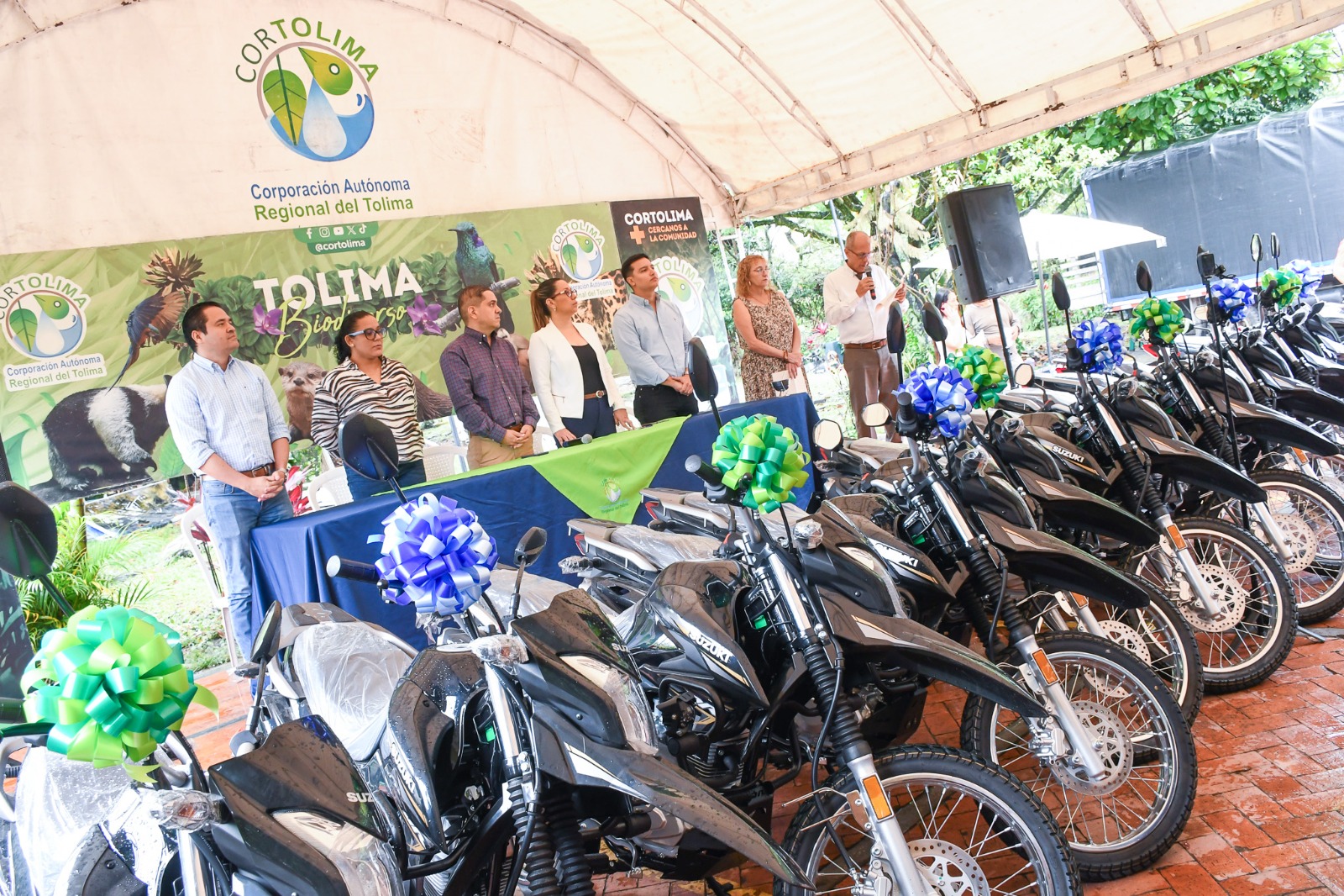 Con fortalecimiento del parque automotor, Cortolima refuerza su presencia en los territorios