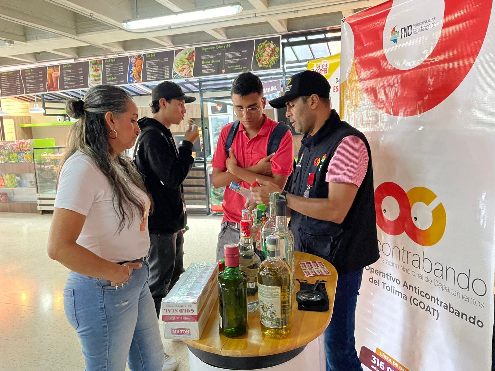GOAT, gran protagonista en la Feria de la Salud de la Universidad Cooperativa de Colombia en Ibagué
