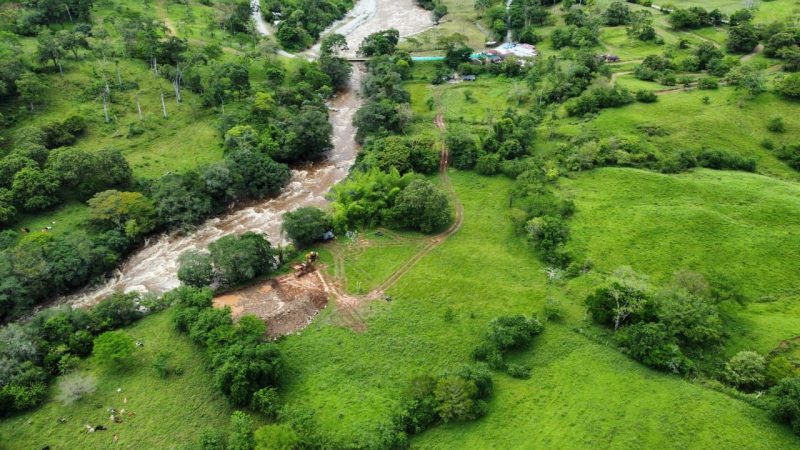 Cortolima identifica grave afectación ambiental por minería ilegal en la franja protectora del río Atá