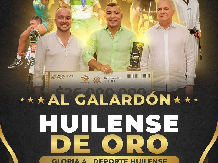 Inderhuila exaltará a sus campeones con más de 200 millones de pesos ✨🏅