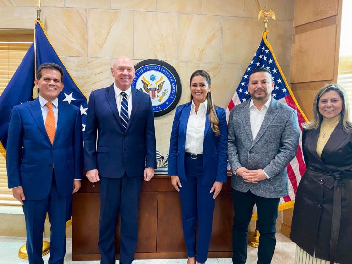 Gobernadora del Tolima impulsa cooperación con EE. UU. para implementar seguridad de última tecnología