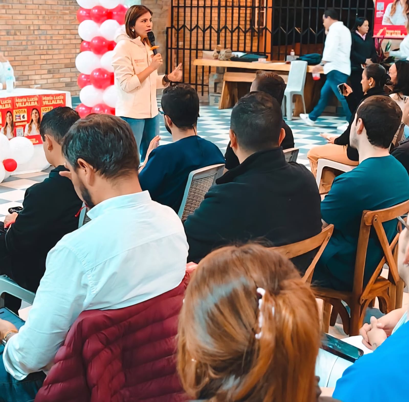 ¡María Lucía Villalba se tomó a Pitalito, corazón cafetero de Colombia!