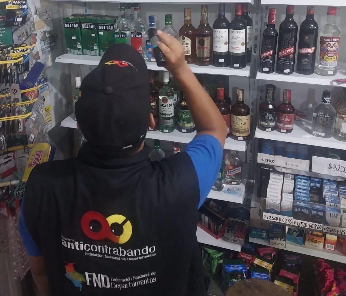 GOAT refuerza ofensiva contra el contrabando y el licor adulterado en Honda