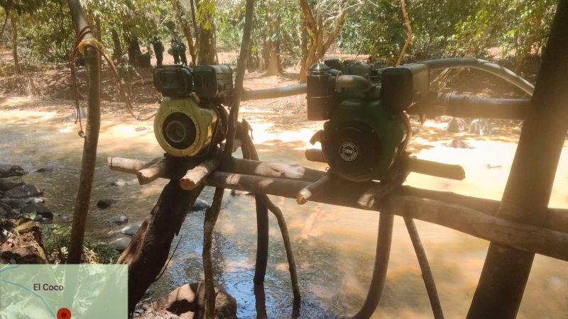 Maquinaria destruida, capturas e inicio de procesos sancionarios dejaron operativos contra la minería ilegal